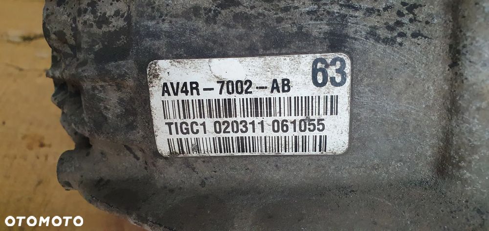 Skrzynia biegów manualna Ford kuga MK1 2.0 TDCI AV4R-7002-AB - 7