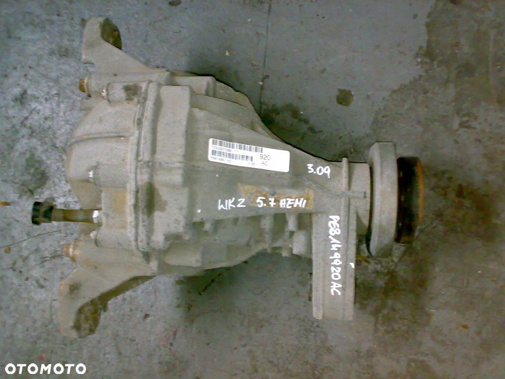 jeep grand cherokee wk2 2014 - dodge durango 3,09 most tylny dyfer 5.7 hemi - 1