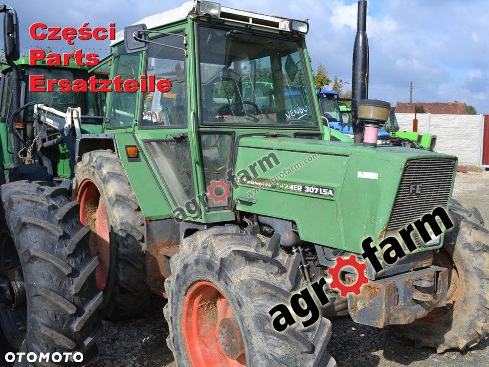 Fendt 307 części, skrzynia biegów, most przedni - 2