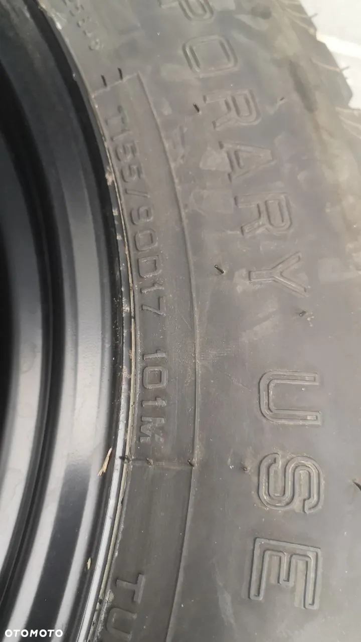 TOYOTA RAV 4 KOŁO ZAPASOWE 17 ZAPAS T155/90017 - 3