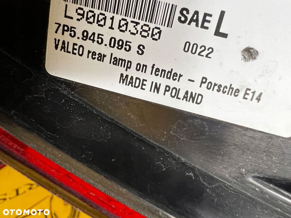 KOMPLET LAMPA LAMPY TYŁ LED LEWA PRAWA PORSCHE CAYENNE II 7P5 GTS USA - 13