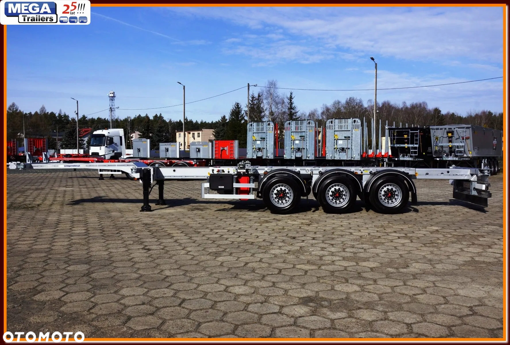 Inny Podwozie ROZSUWANE do 45 Ft-HC NOWY Model z ADR EX3 ! - 12