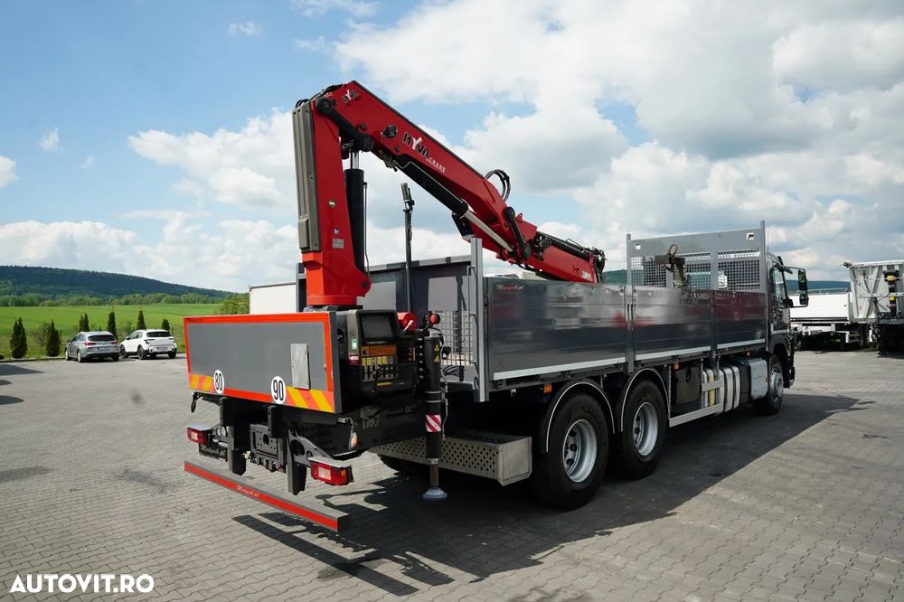 Volvo FMX 430 / LIVRARE - 7,15 M / HYVA HC-183 CUPĂ / ROTATOARE / FURCĂ PENTRU PALEȚI / TELECOMANDĂ - 12