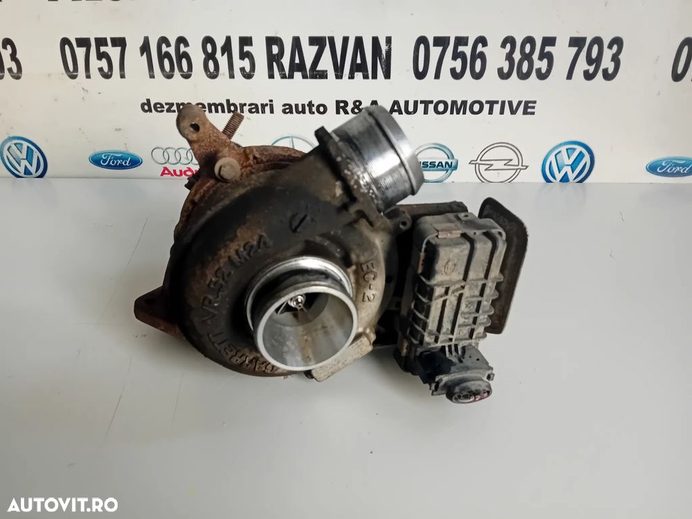 Turbina Turbo Peugeot 4007 C-Crosser Outlander 2.2 4HN | 9684849580 | Testată Cu Garanție - 1