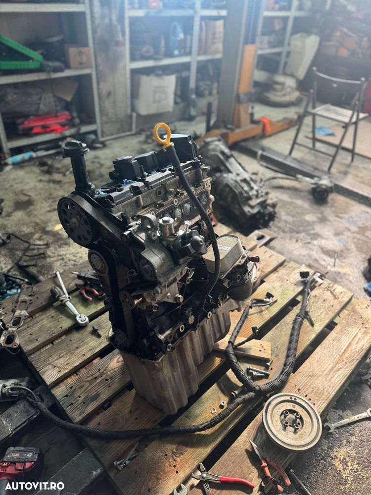 Motor Vw Volkswagen Crafter DAS DASB  motor longitudinal tracțiune spate an 2019 euro 6 poze reale km 105000 km reali perfect funcțional SY SZ compatibil și cu MAN TGE putere 140 HP cai - 4