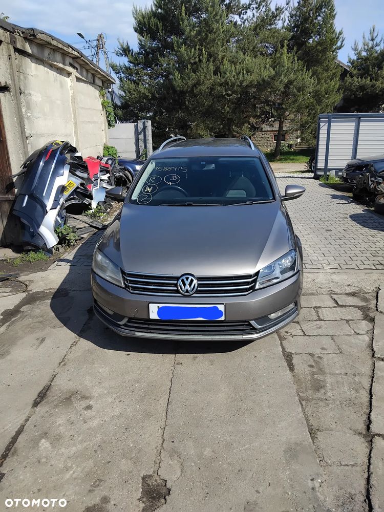 Passat b7 LA8X Maska zderzak błotnik drzwi klapa - 1