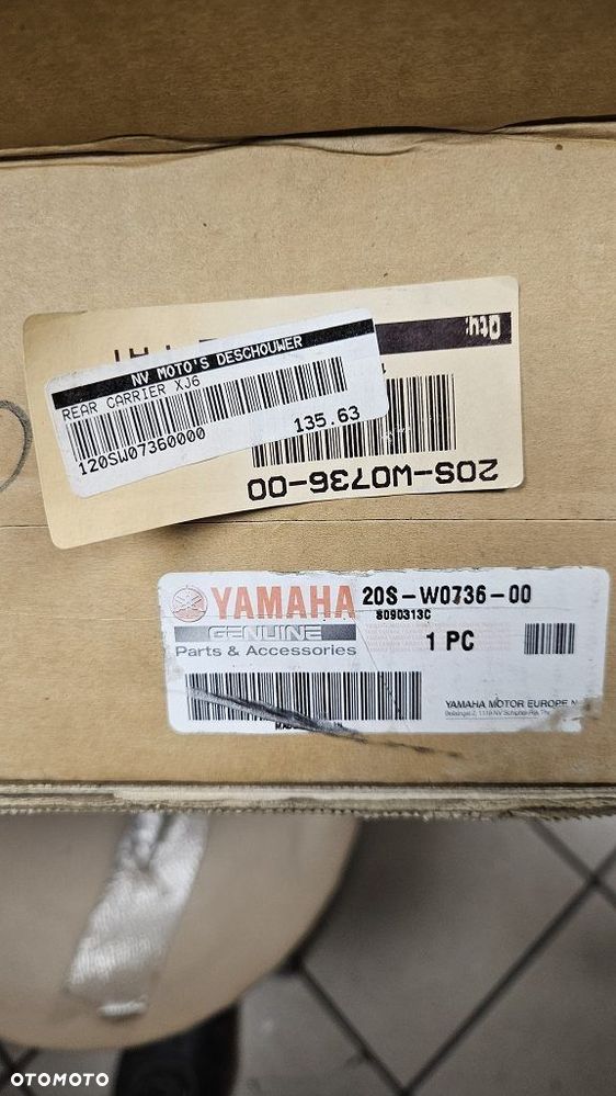 Stelaż pod kufer centralny bagażnik Yamaha XJ6  20S-W0736-00 - 12