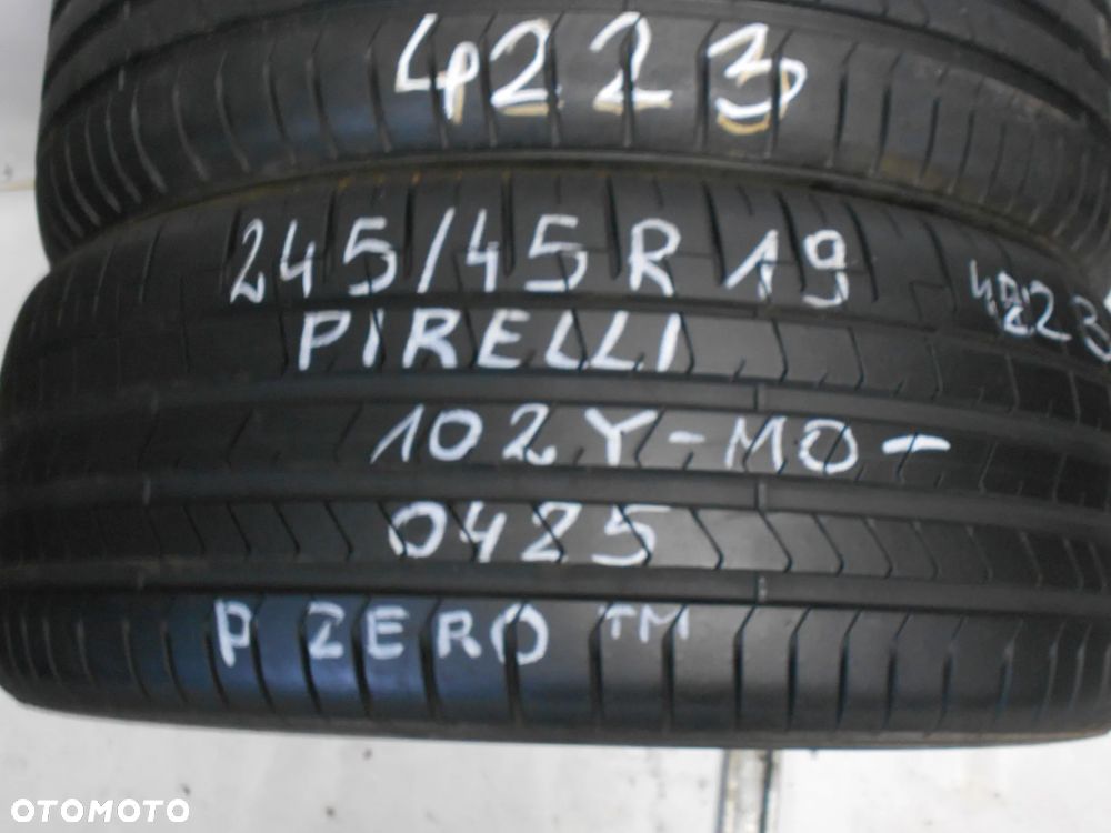 OPONY 245/45R19 PIRELLI PZERO MO DOT 0425 / 4223 6.4MM - 3