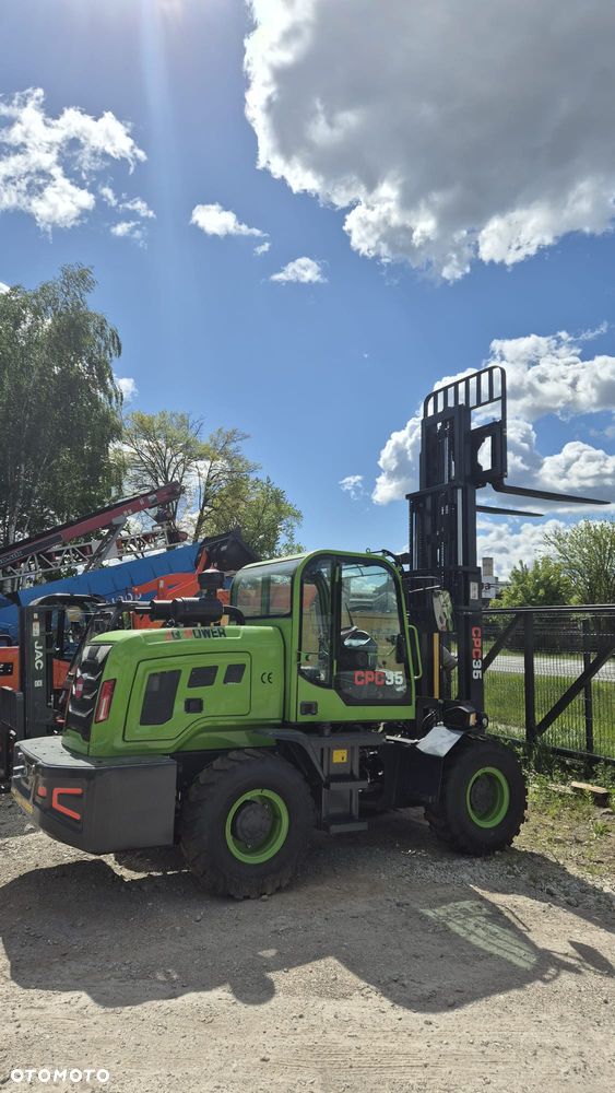 Inny JQ POWER CPC 35 TERENOWY WÓZEK WIDŁOWY ( LINDE, TOYOTA, KOMATSU, CAT, DOOSAN, MANITU, STILL, MITSUBISHI, HANGCHA, JUNGHEINRICH ) - 6