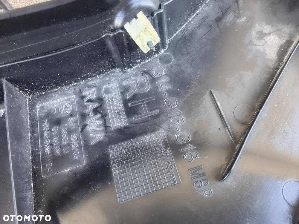 nadkole osŁona przednie prawe bmw 8 G14 G15 G16 M PAKIET - 2