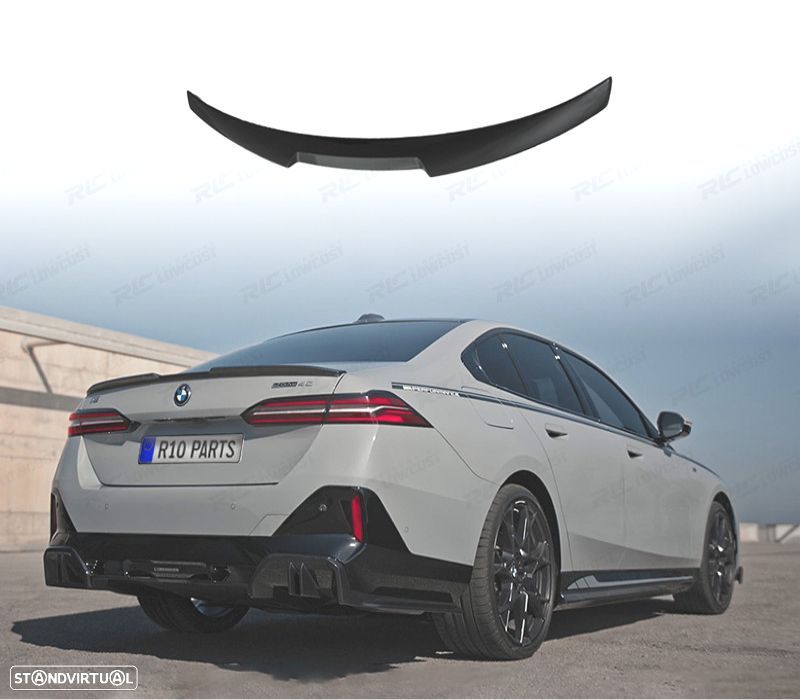AILERON SPOILER BMW G60 23- LOOK M4 PRETO BRILHANTE - 1