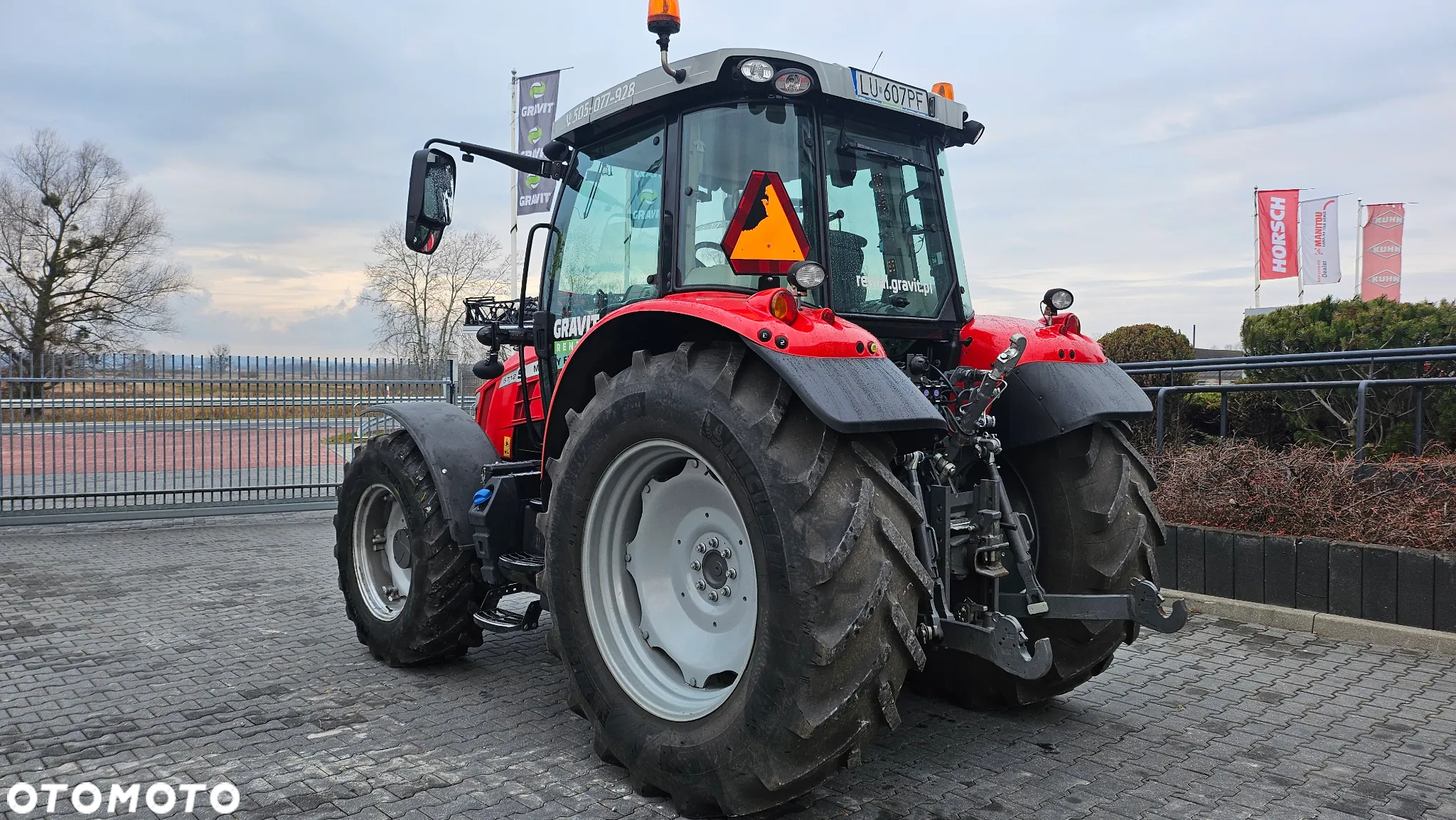 Massey Ferguson MF 5712 S, Dyna-6, pneumatyka, bogata wersja, I-szy właściciel - 6