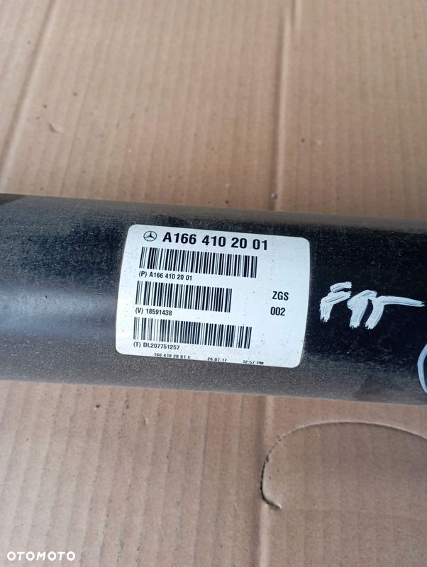 MERCEDES GLE W166 W292 3.0 CDI WAŁ NAPĘDOWY A1664102001 - 4