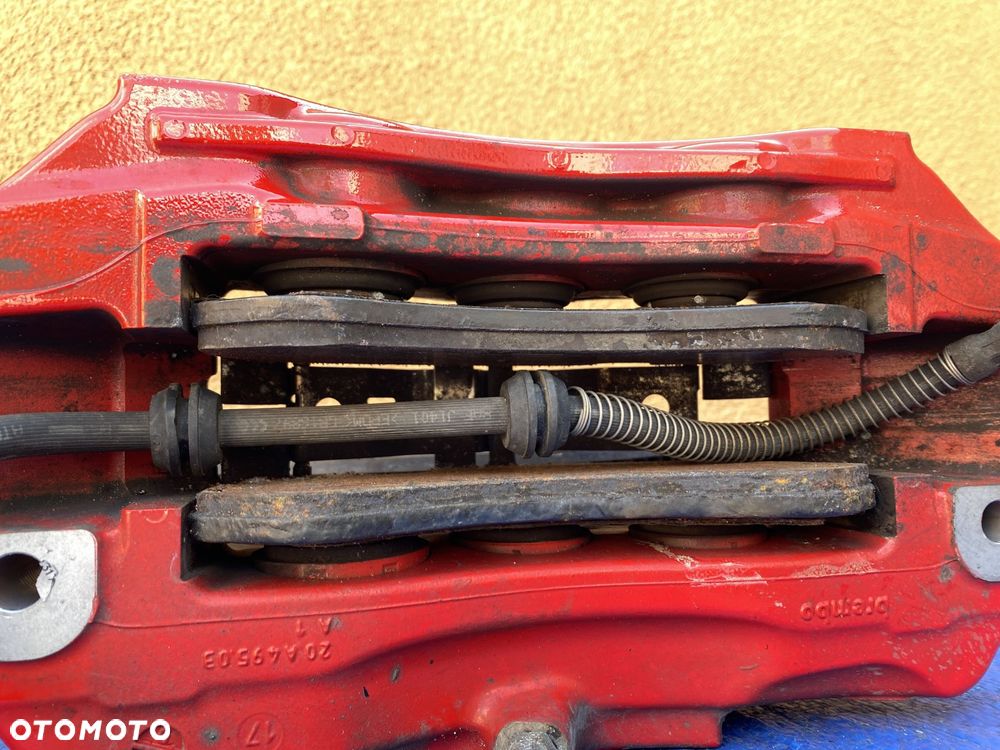 MERCEDES E W213 63AMG ZACISKI HAMULCOWE PRZÓD TYŁ KLOCKI TARCZE 390 / 360mm - 5