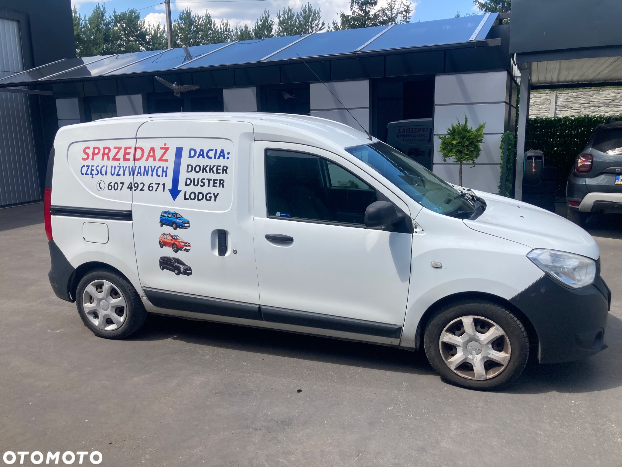 DACIA DOKKER  KAROSERIA KASTA BUDA ĆWIARTKA PAS TYLNY PODŁUŻNICA BŁOTNIK TYLNY DACH Wwa - 2