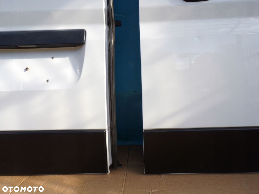 Opel MOVANO 2023- drzwi tylne 2 szt. tył LEWE PRAWE H2 BIAŁE do ZAŁOŻENIA - 5