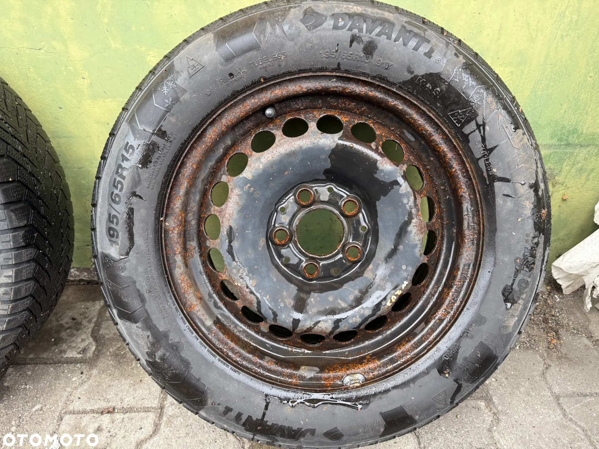 Mercedes C W203 komplet felg stalowych 15" ET31 5 szt. A2034000002 - 14