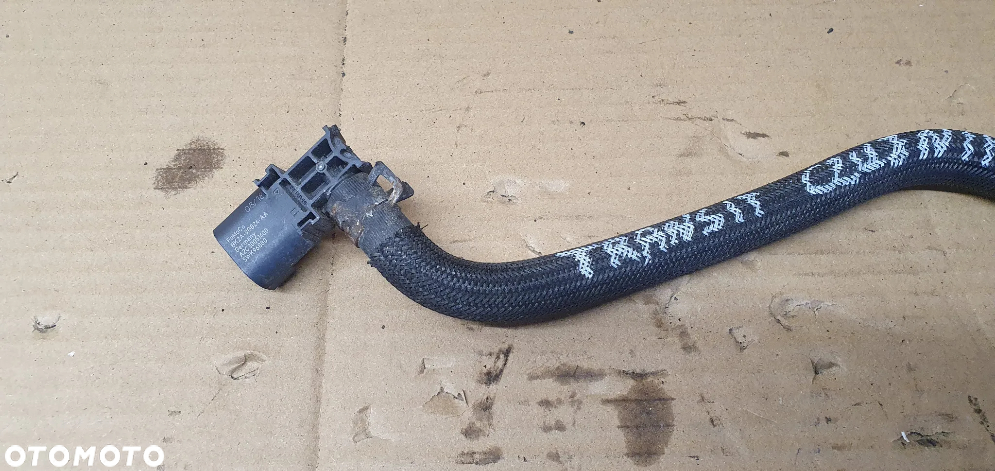 Czujnik ciśnienia spalin rurka przewód Ford Transit Custom MK8 BK2A-9G824-AA - 2