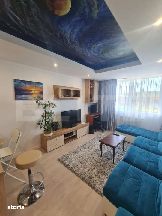 Apartament cu 3 camere, semidecomandat, mobilat si utilat, parcare, zo — fotografia 1