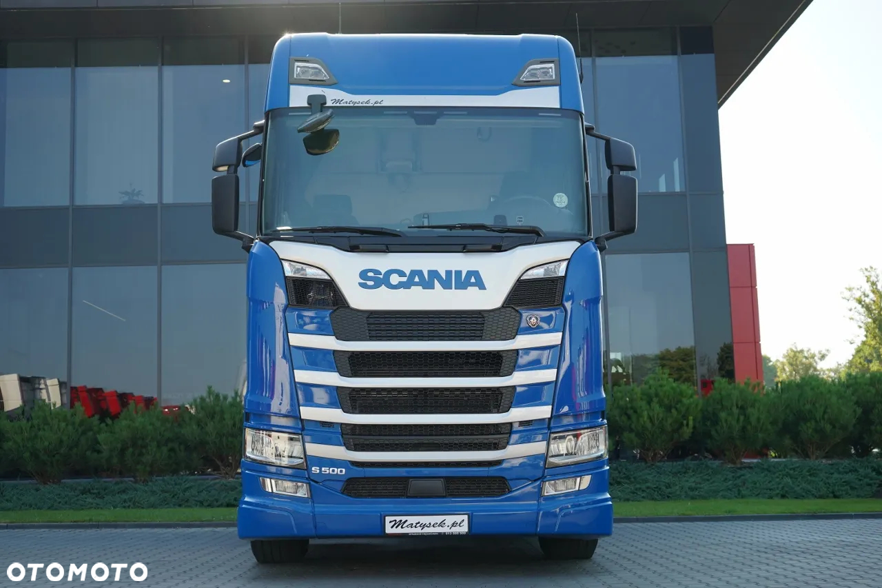 Scania S 500 / RETARDER / KLIMA POSTOJOWA / ALUFELGI / PO KONTRAKCIE SERWISOWYM - 4
