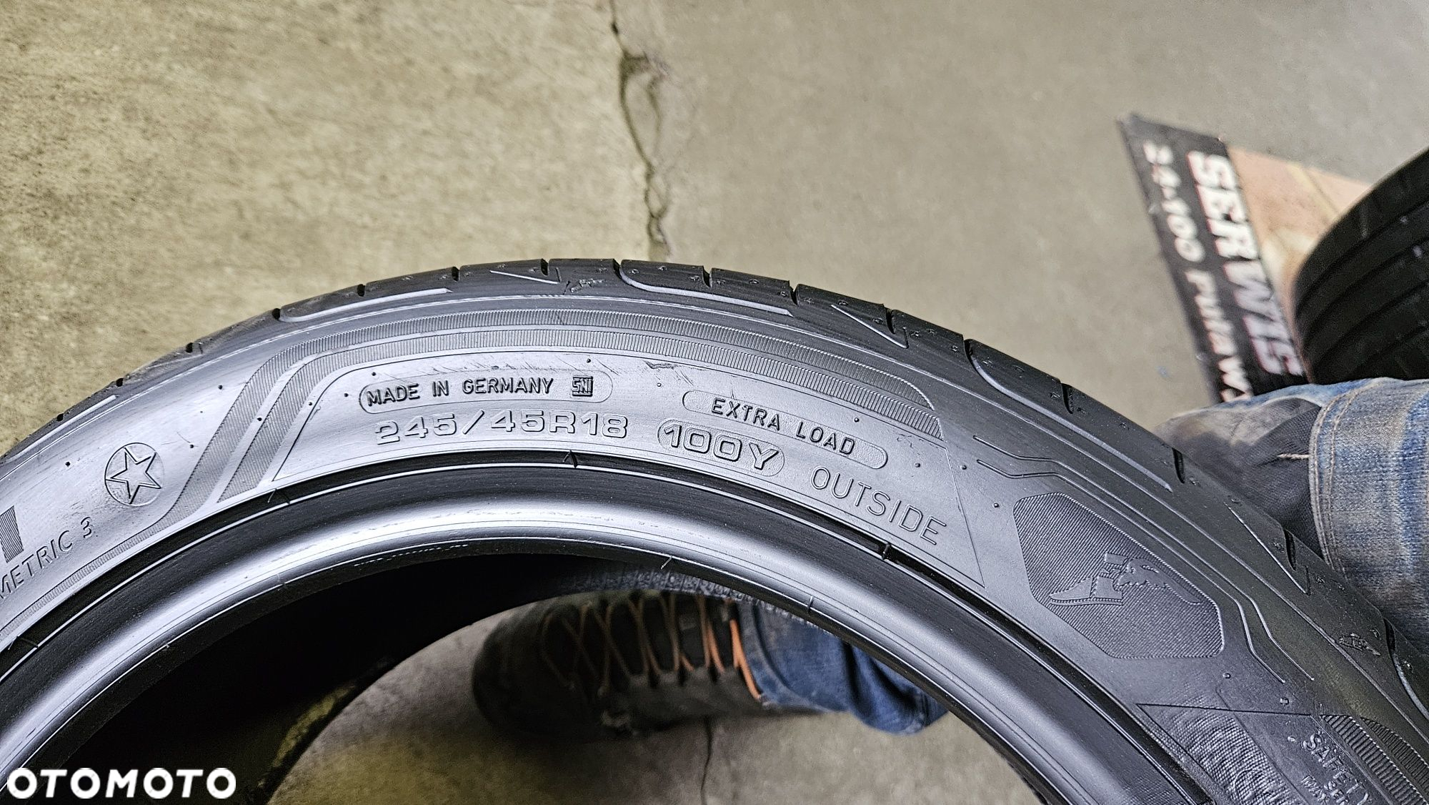 opony używane 245/45R18 Goodyear EAGLE F1 asymetric 3 * - 8