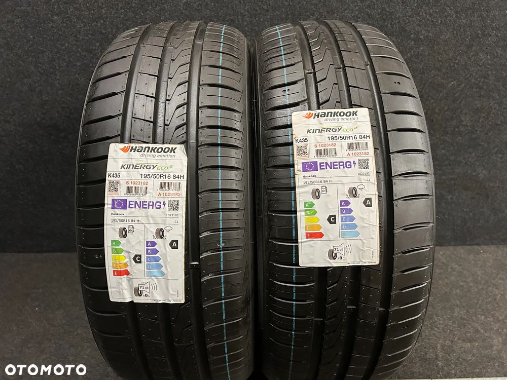 Opony letnie Hankook Kinergy ECO 2 195/50/16 84H 2szt. Nowe! - 1