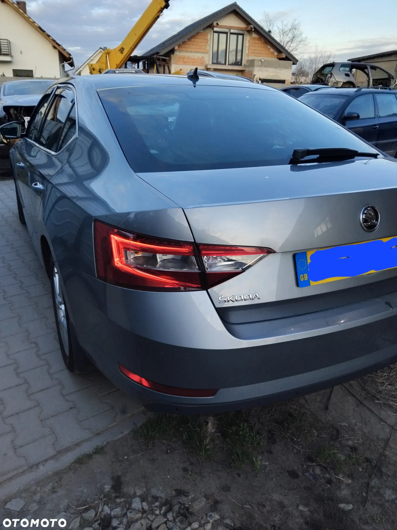 Skoda SuperB 3 Maska zderzak błotnik LF7M pas.kpl. - 7
