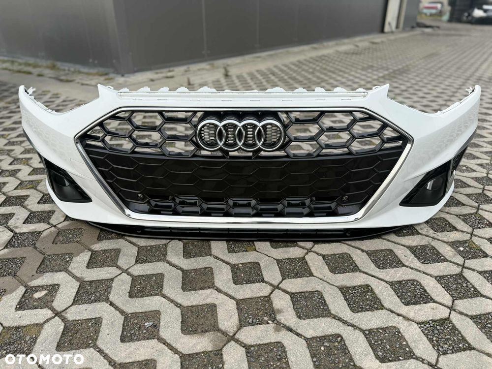 Audi A4 B9 Lift S Line Zderzak Przód Przedni 6xPDC 20-24 LS9R - 10