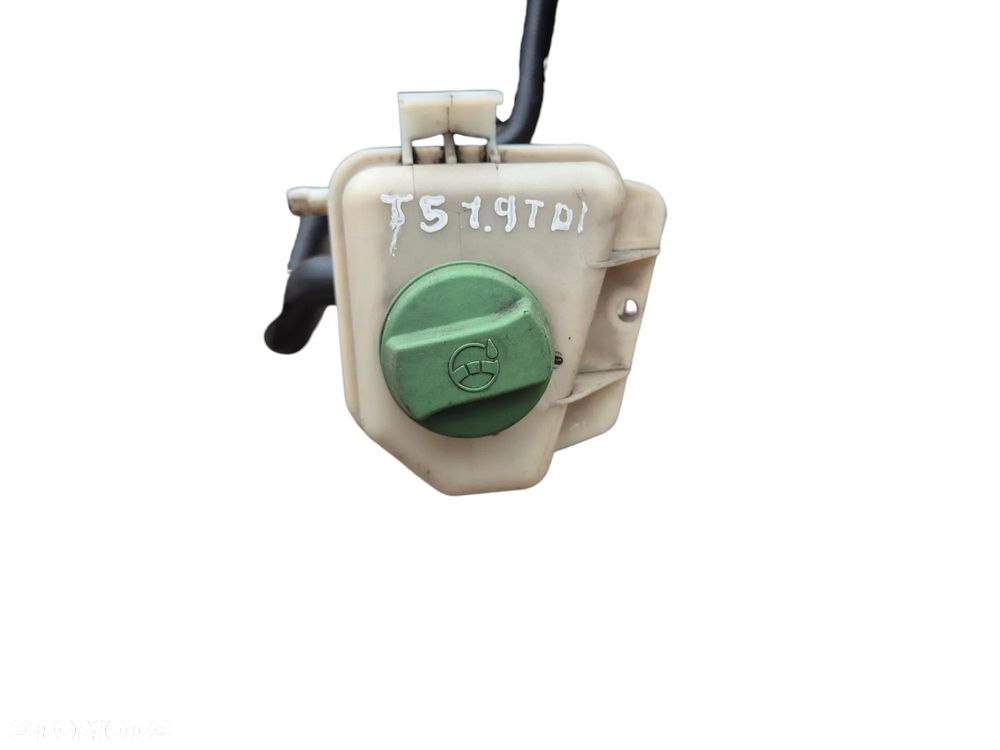 ZBIORNIK ZBIORNICZEK PŁYNU WSPOMAGANIA VW TRANSPORTER T5 1.9TDI 7H0422371A - 6