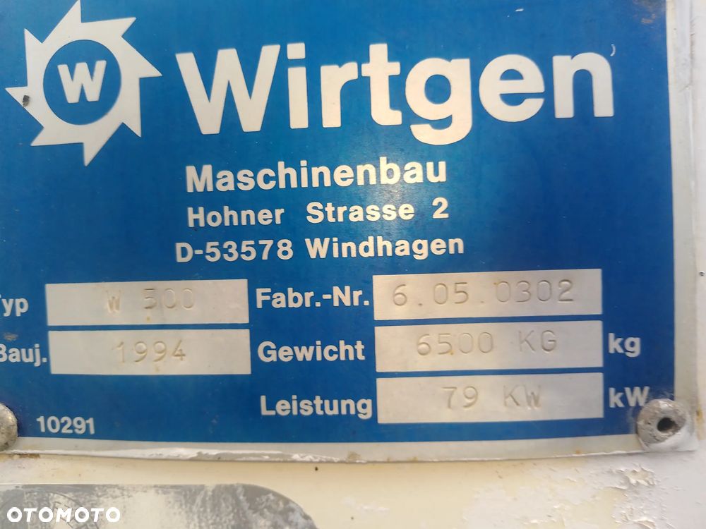Wirtgen W 500 - 17