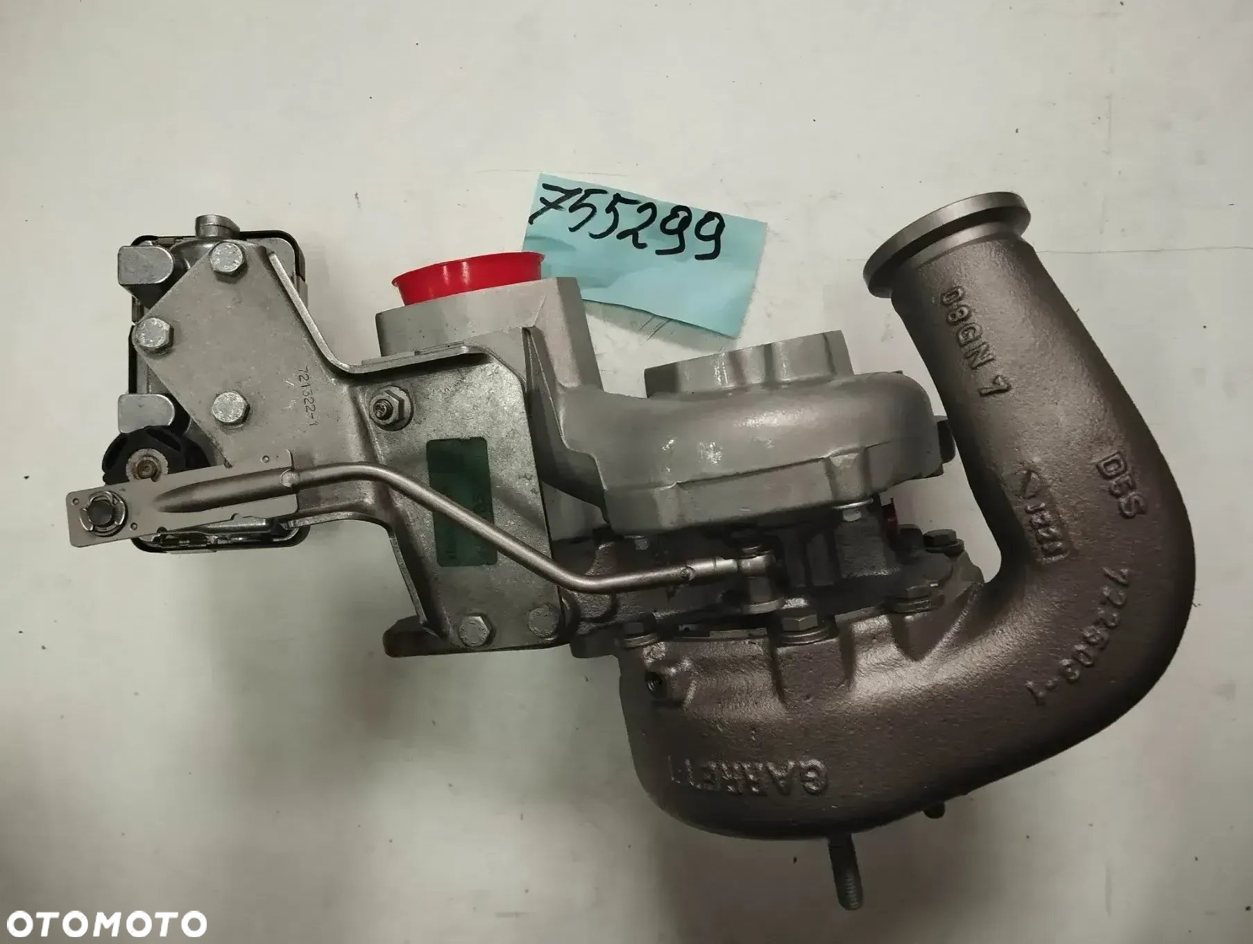 Turbosprężarka GARRETT Volkswagen VW Touareg 5.0TDI 313KM/230kW Lewa Strona 755299-7 - 4