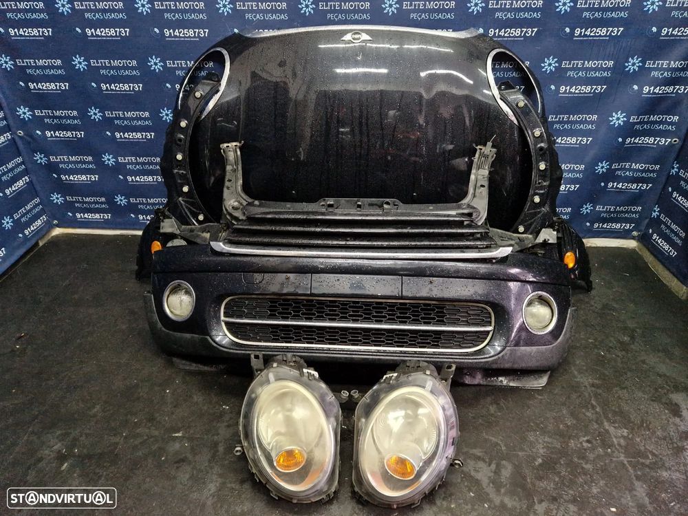 Frente completa usada MINI ONE COOPER R56 R55 R57 1.6 HDI capot parachoques guardalamas oticas radiadores - 3