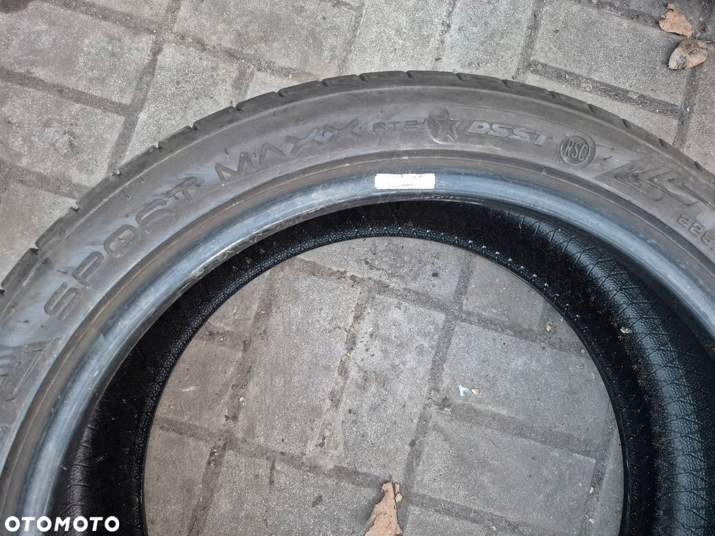 DUNLOP SPORT MAXX RT2 225/45R19 92W RSC RUNFLAT 2X - 5