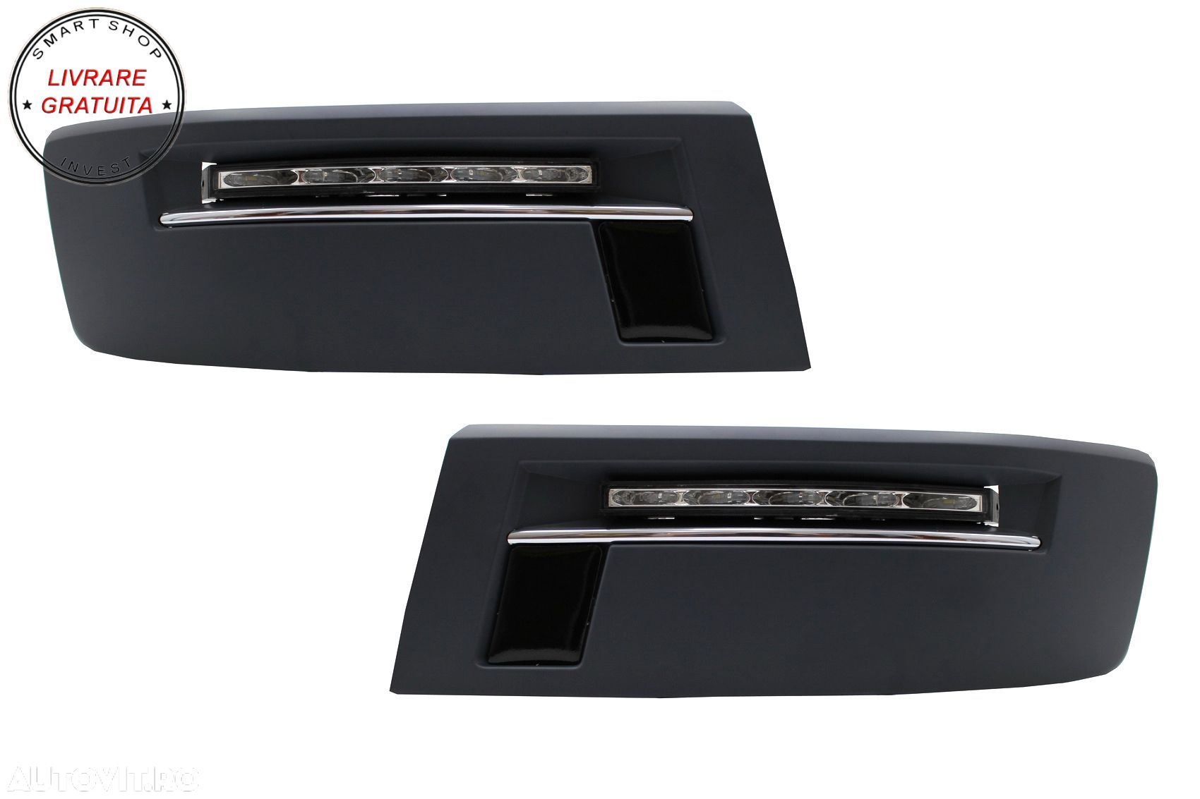 Lumini de zi LED DRL VW Transporter Multivan Caravelle T5.1 Facelift (2010-2015)- livrare gratuita - 1