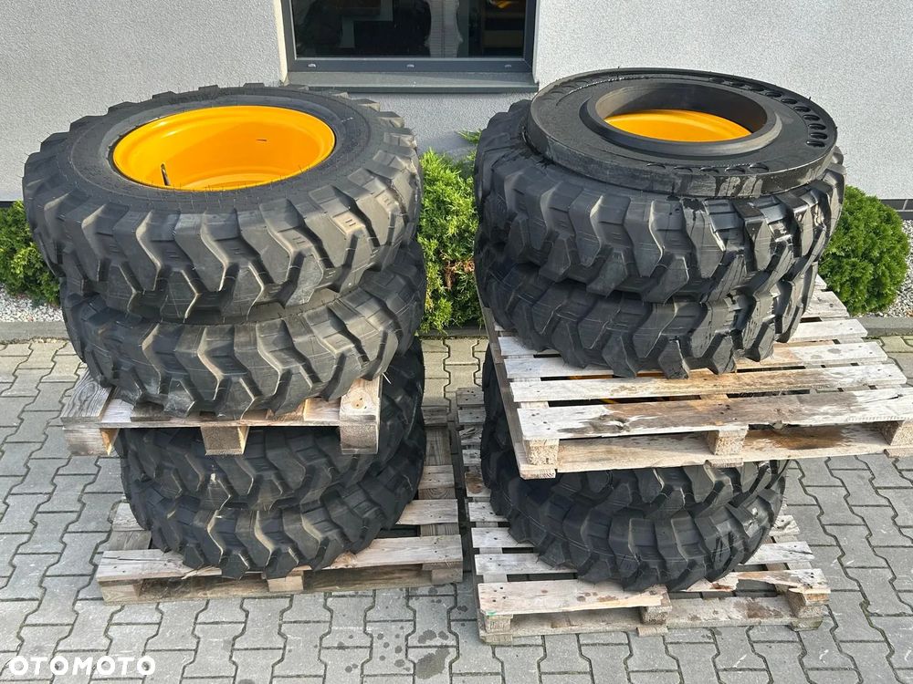 KOŁA BLIŻNIAKI JCB JS + PIERŚCIENIE 10,0X20 MITAS EM22 DEMO - 1