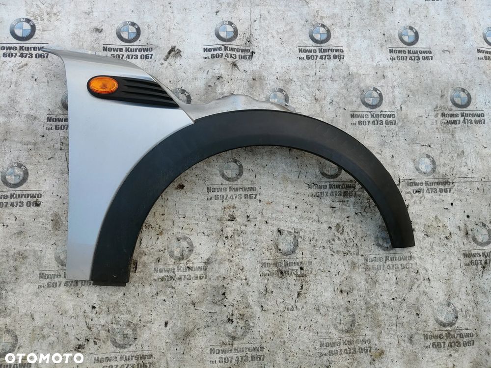 MINI R55 R56 R57 LCI ONE Cooper Błotnik prawy Pure Silver - 1