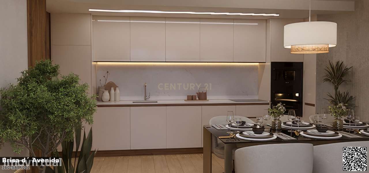 Brisa D´Avenida Residences | T3 NOVO | VARANDA | 2 lugares de parqueam - Grande imagem: 4/25