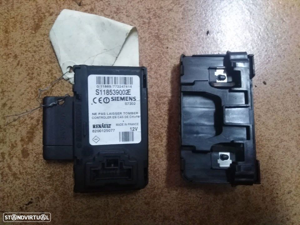 Leitor de Cartão/Botão Regulador Retrovisores Renault Megane II/Scenic II - 1