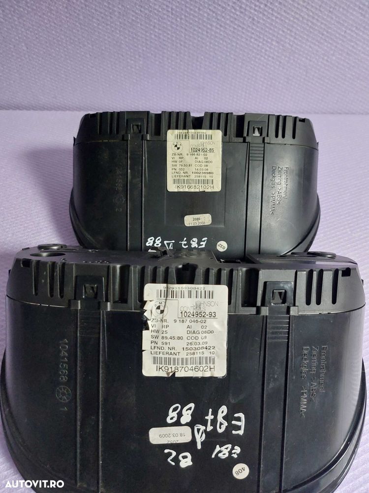 Ceasuri bord BMW E81 E82 E87 E88 E90 E91 E92 E93 Diesel Benzina - 2