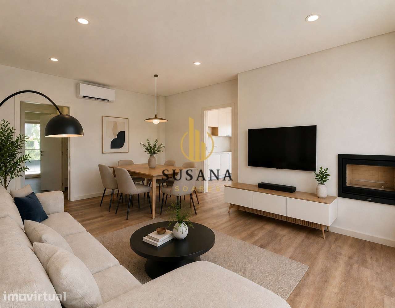 Apartamento T3 DUPLEX Venda em Viseu,Viseu - Grande imagem: 2/53