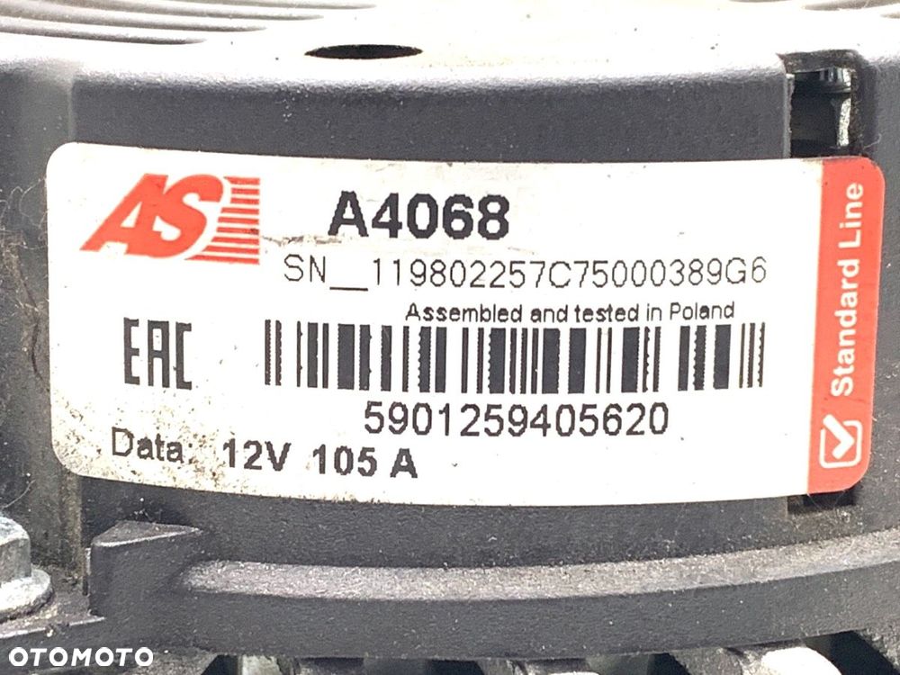 ALTERNATOR - 149.00 PLN - FORD FOCUS II Turnier (DA_, FFS, DS) 2004 - 2012 1.8 TDCi 85 kW [115 KM] - 4