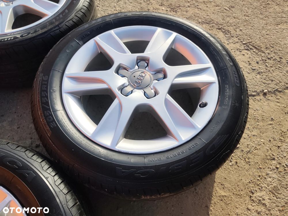 5x112 Alufelgi Felgi Aluminiowe Oryginalne 16 Koła Letnie Lato AUDI A3 8P 8P0 A4 B5 B6 A6 C5 VW SEAT SKODA 6,5mm 22r. Legnica ALU-RAD 205/55 - 9