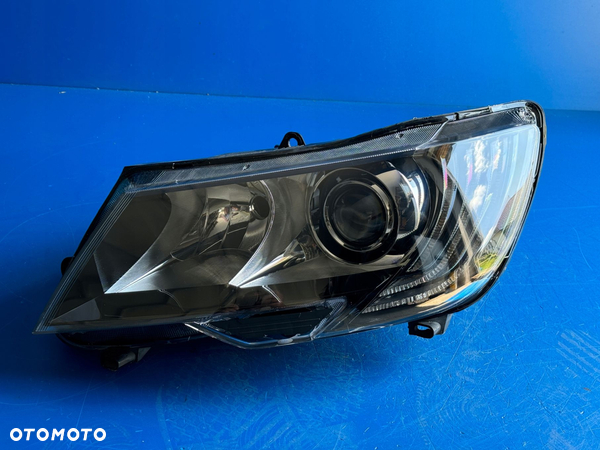 LEWY BI XENON LED SKODA SUPERB II 2 LIFT EUROPA HELLA