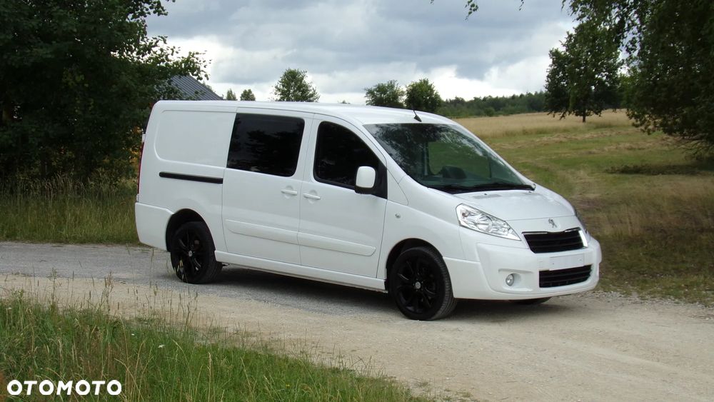 Peugeot EXPERT 2.0HDI 130KM * LONG * KLIMA * BRYGADÓWKA 6 OSÓB ! ZADBANY ! - 5