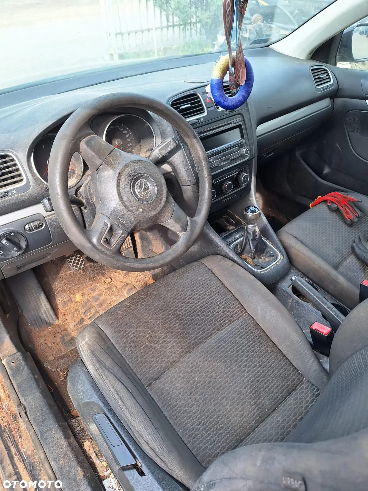 VW GOLF VI 1.6 TDI CAY KOD LAKIERU LC9X CAŁY NA CZĘŚCI - 4