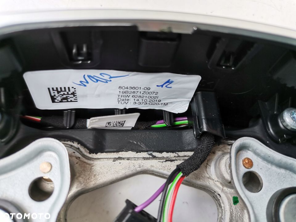 Bmw G20 G29 G40 Kierownica Mpakiet Skóra Nowa Oryginał 8043601 - 09 - 5
