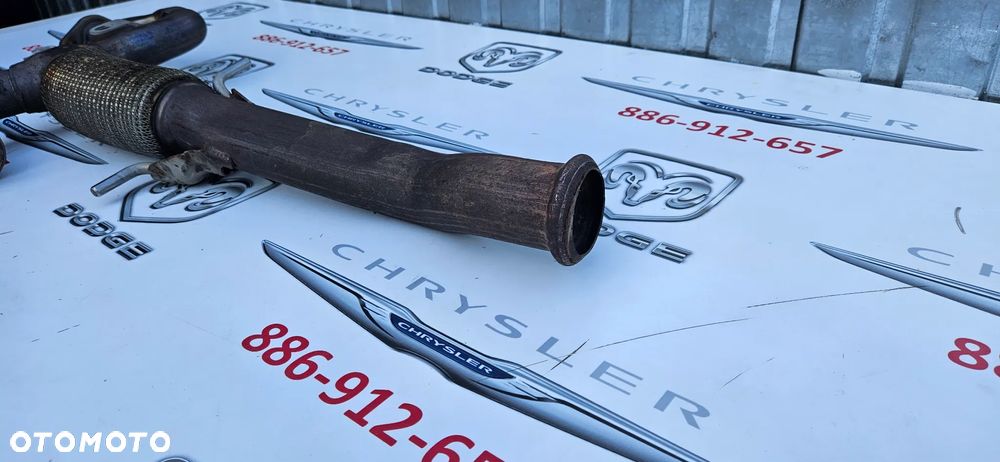 Chrysler Pacifica 2016- 3.6 V6 Układ wydechowy Tłumik Siatka Rura Łącznik tłumika Wydech Wieszak - 5