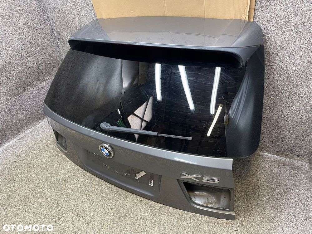 Klapa bagaznika szyba tyl swiatlo Stop A52/7 SPACEGRAU METALLIC BMW E70 X5 - 5