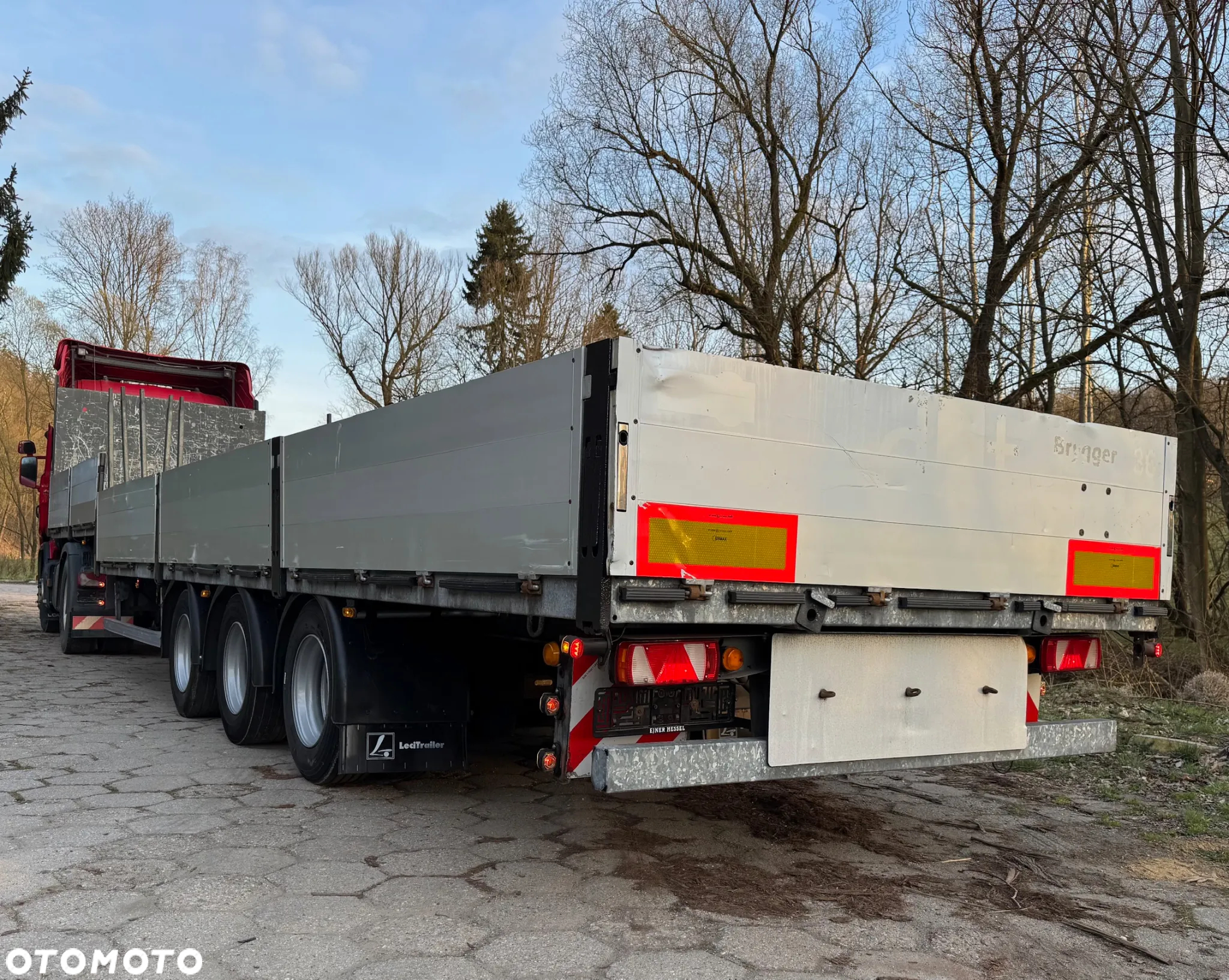 LeciTrailer tiefbett, sprowadzona - 5