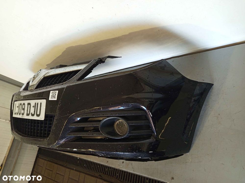 + ZDERZAK PRZÓD PRZEDNI OPEL VECTRA C LIFT FL Z20R CZARNY HALOGENY - 2